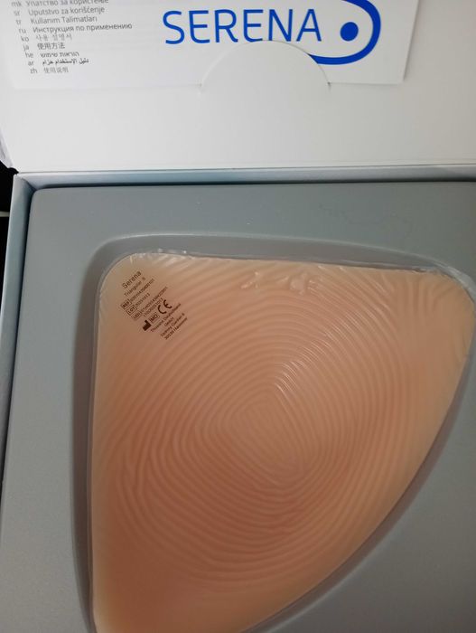 Гръдна протеза (епитеза) Serena Triangular - размер 8