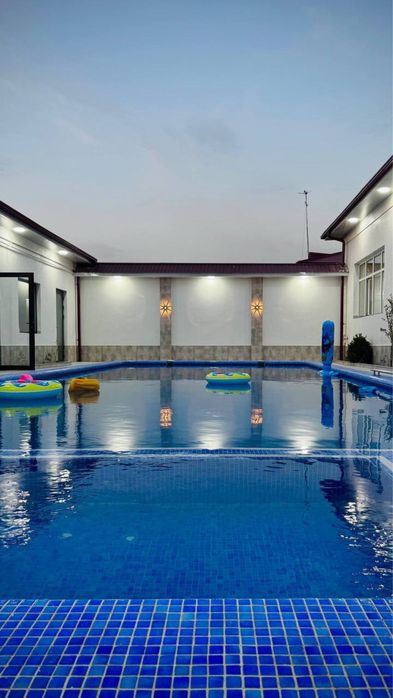 Современная дача, сауна, зимний бассейн