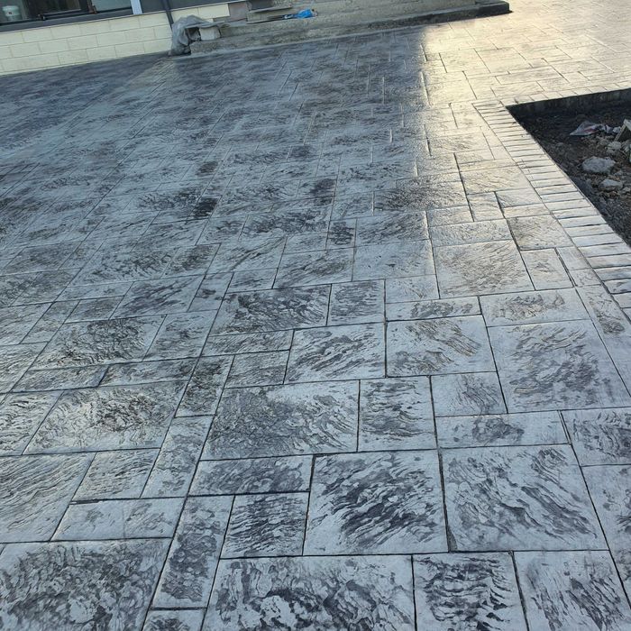 Beton amprentat si elicopterizat