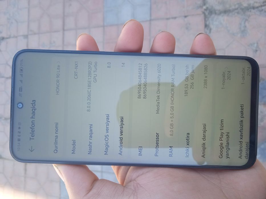 Honor 90 Lite 256/12 GB