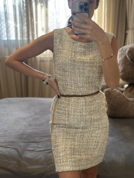 Рокля букле модел chanel