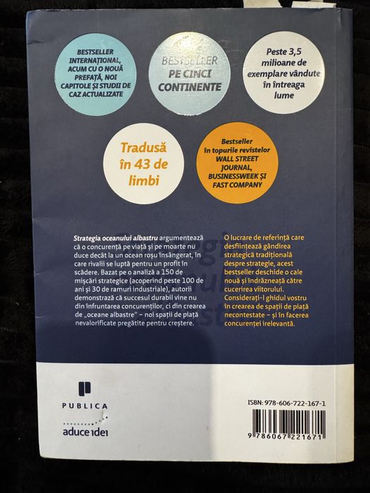 Carte ‘Strategia oceanului Albastru’