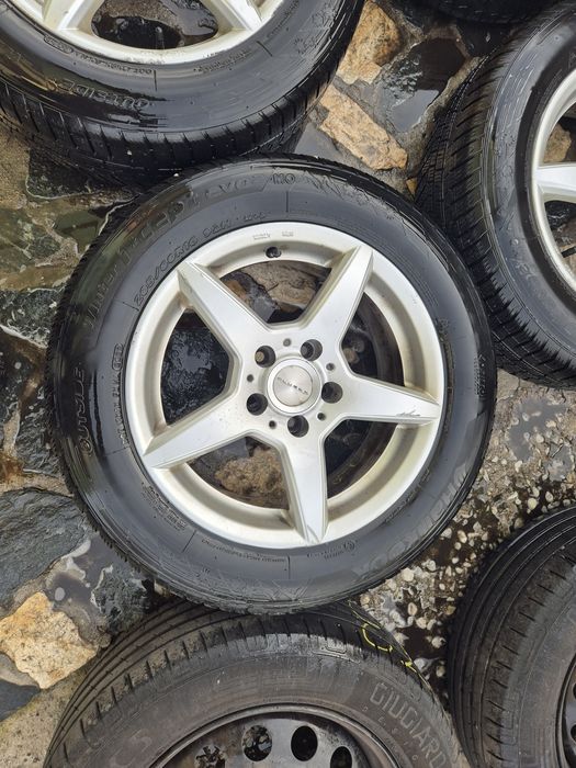 4бр алуминиеви джанти за фолксваген шаран сеат алхамбра 2012г/ 7ж Х16/