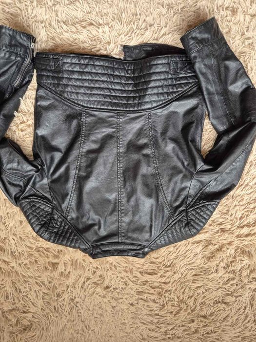 Дамско яке естествена кожа