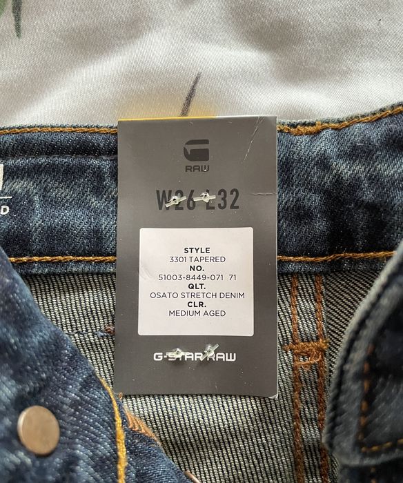 g star raw 3301 ,нови