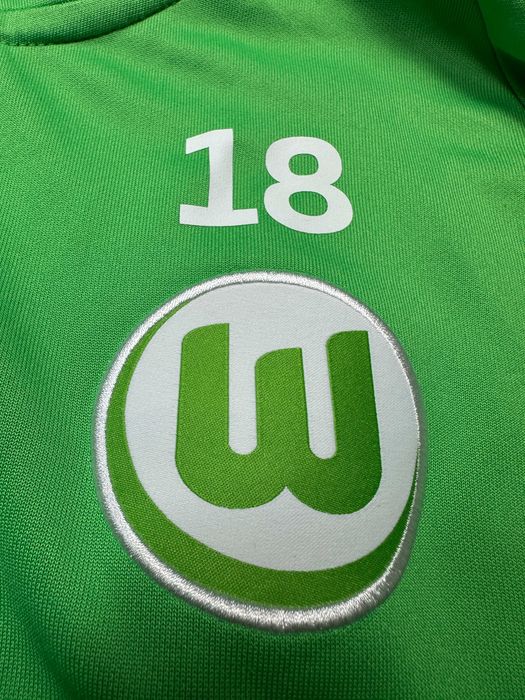 Bluza de trening antrenament Nike VfL Wolfsburg 2017/18 Victor Osimhen 18 Verde M