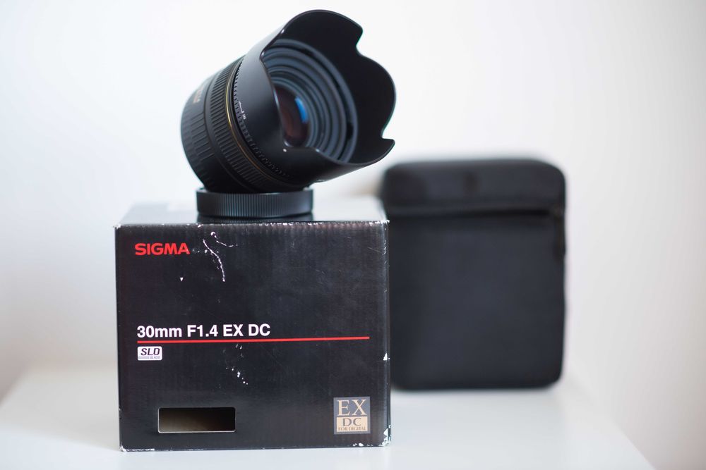 Obiectiv Sigma 30mm f1.4 FullBOX - montura Canon EF