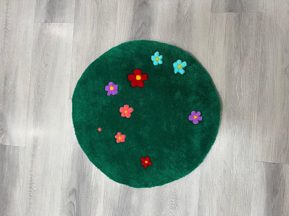 Тафтинговые коврики (ручной работы)