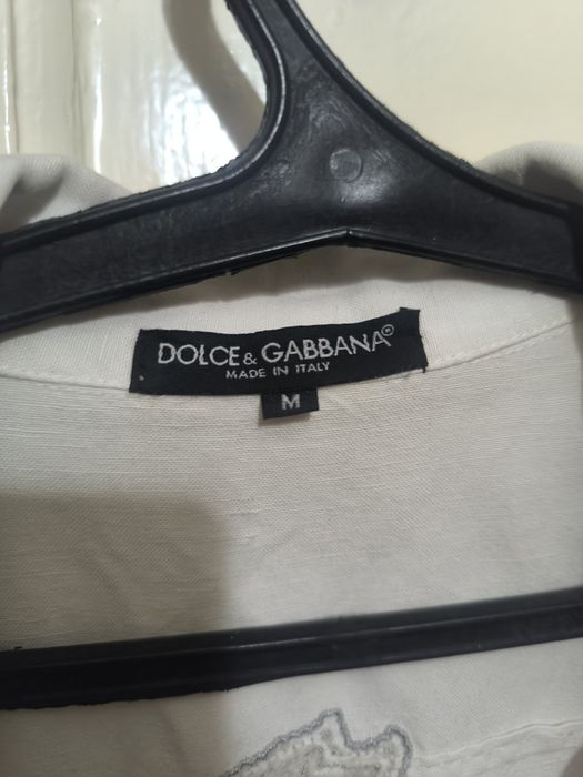 Dolce & Gabbana — Архивная рубашка с вышивкой на спине
