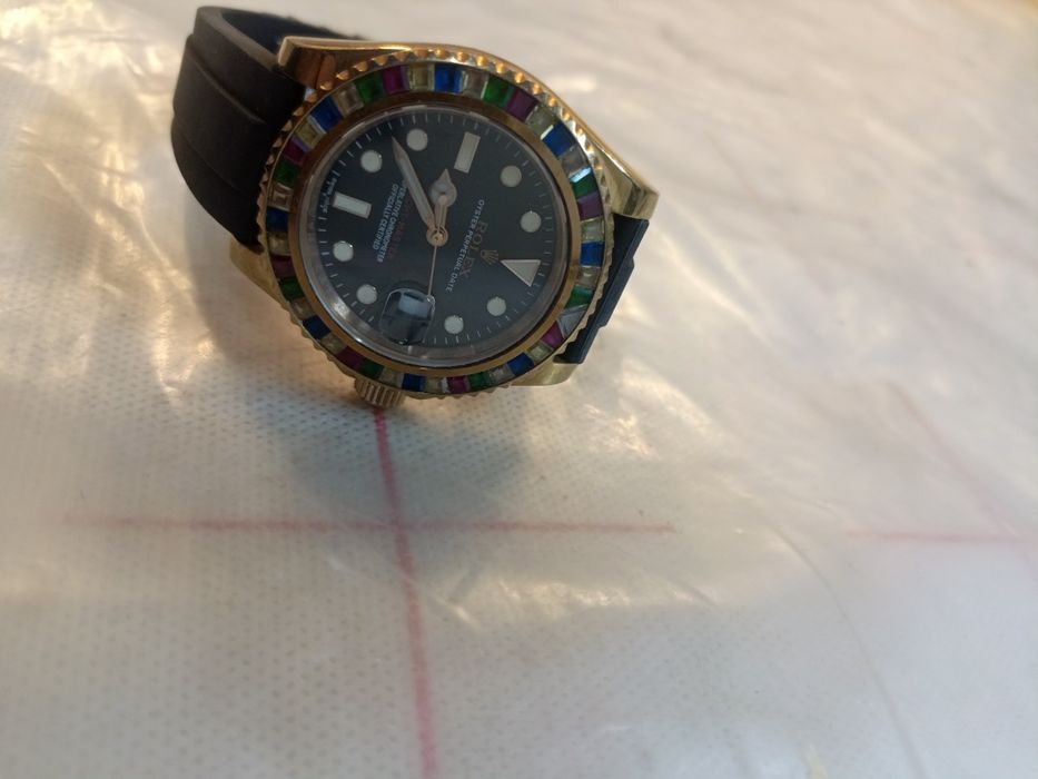 Rolex xam murskoy xam jenskiy variant toshlari raduga quyosh nurida ya