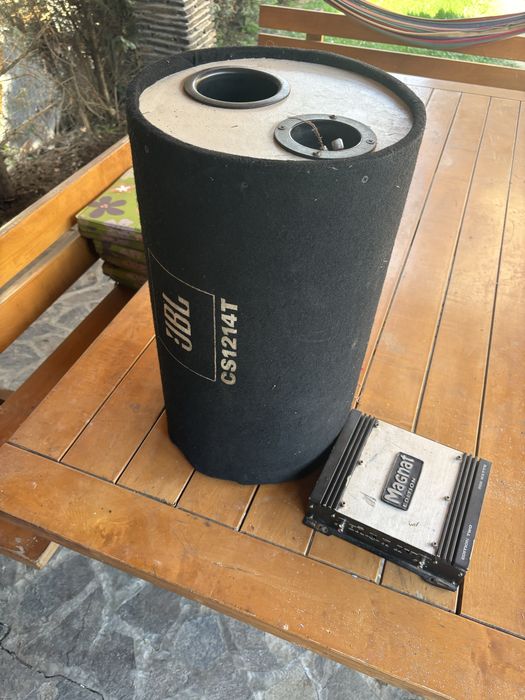 Subwoofer jbl 1000w + statie funcționează perfect