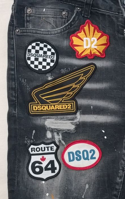 Dsquared2 оригинални дънки S, 44 къси дънкови гащета