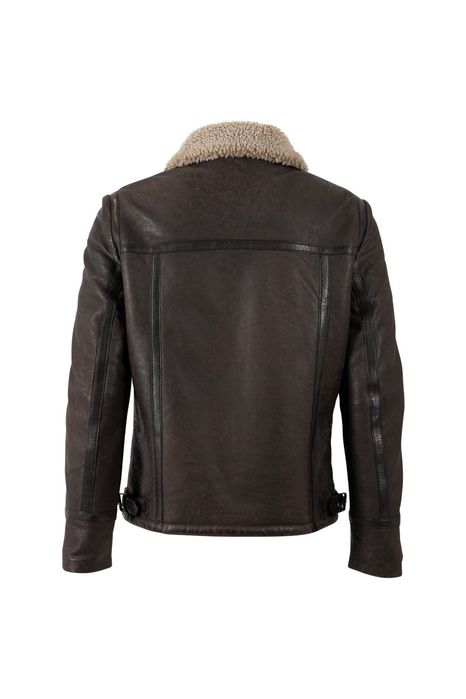 Geaca de Iarna Imblanita din Piele Barbati Mauritius Maro MMAlasko