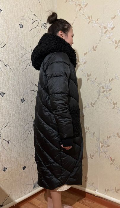 Зимняя длинная куртка