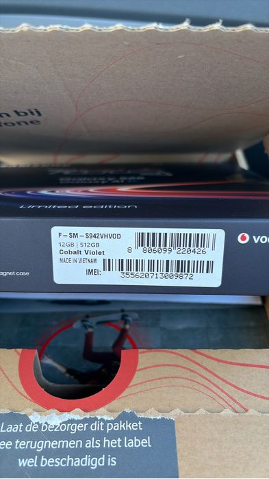 Samsung S26 Limited Edition Redbull - 512 GB