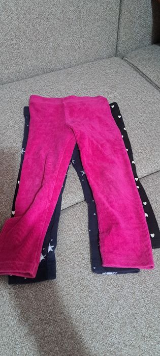 Lot colanti/pantaloni fetite 92