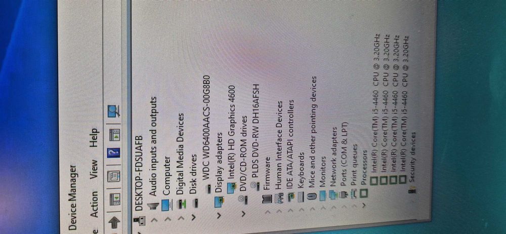 unitate pc i5 Lenovo ThinkCentre i5 4460 16gb ddr3 1600Mhz 640GB HDD