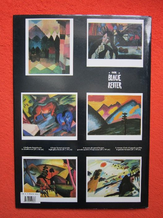 cadou deosebit Der Blaue Reiter Posterbook Germania