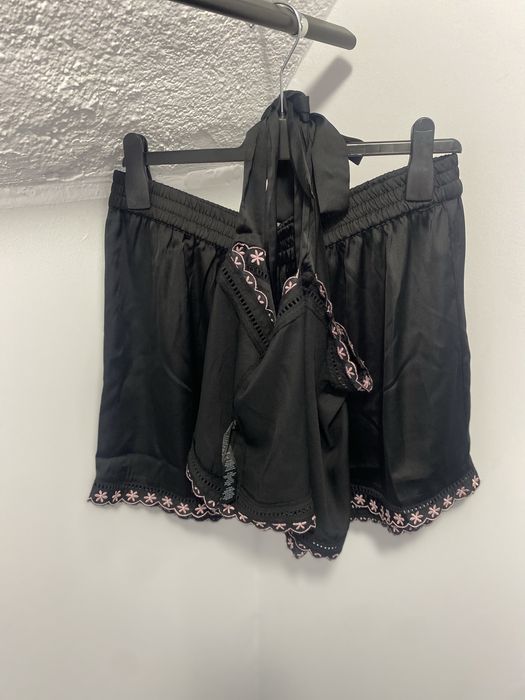 Pijama de noapte cu dantela scurta