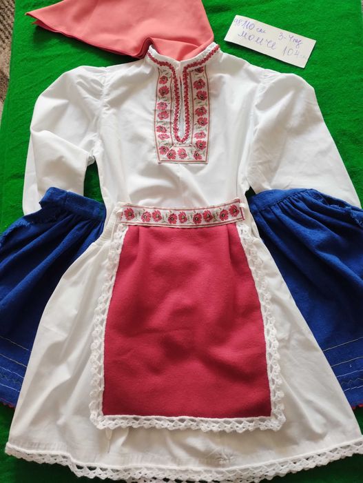 Стилизирана народна носия ,момиче,110 см
