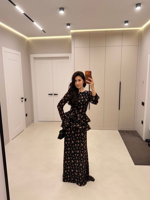 Длинное платье….