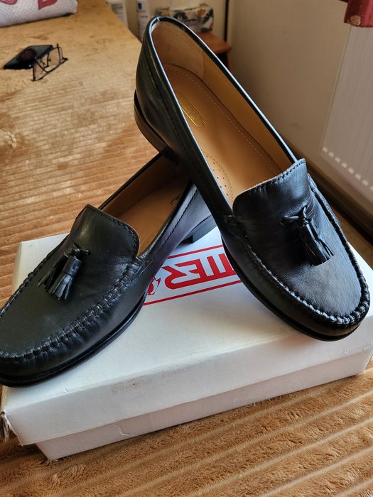Pantofi mocasini din piele nr 38
