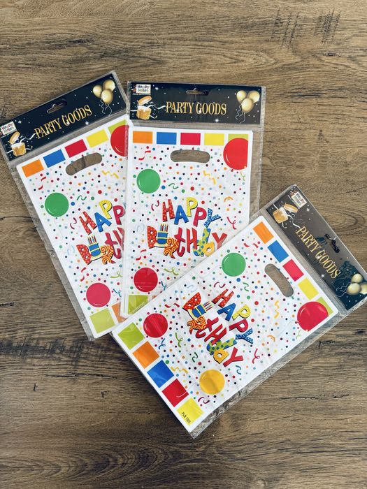 Картонена торта с включени пликчета за подаръци Костенурките нинджа