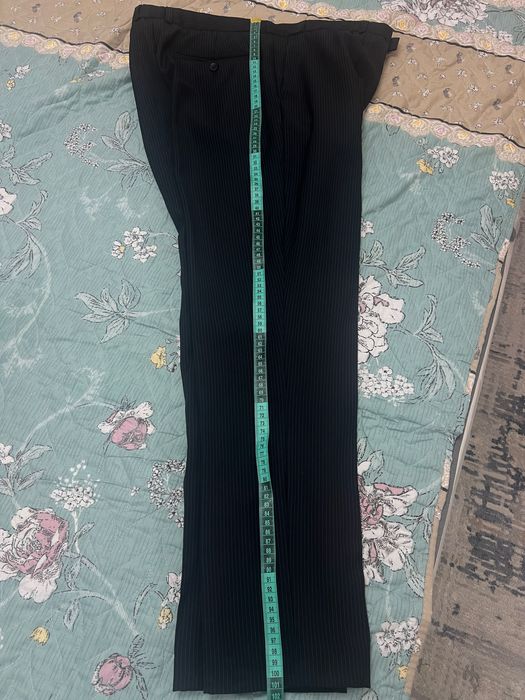 Мужской Костюм классический в мелкую полоску