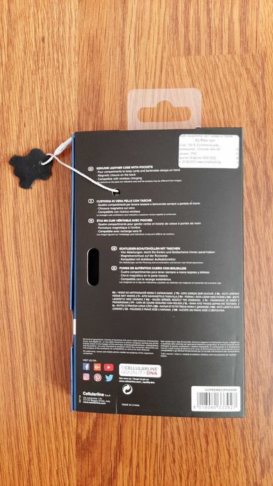 Kалъф от естествена кожа Iphone XS Max