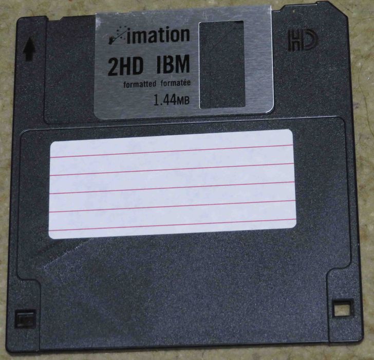 Флоппи диски Imation 2HD IBM 1.44Mb новые
