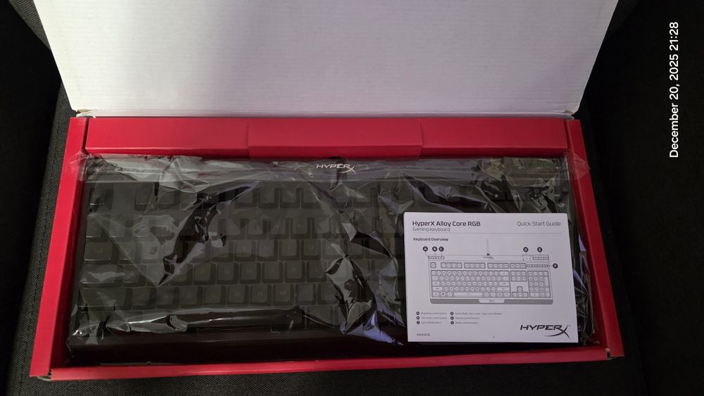 Tastatura gaming HyperX Alloy Core RGB