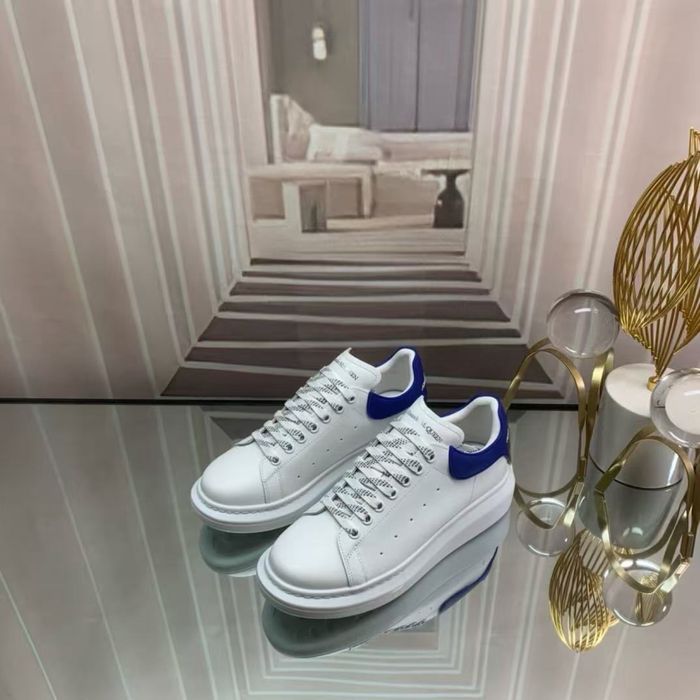 Alexander McQueen Oversized Sneaker – White/Blue