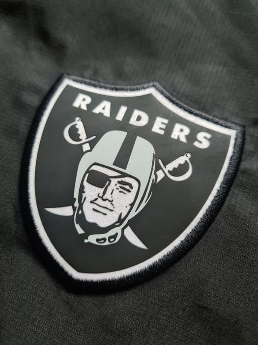Cămașă geacă bărbați NIKE NFL Las Vegas Raiders, mărimea L