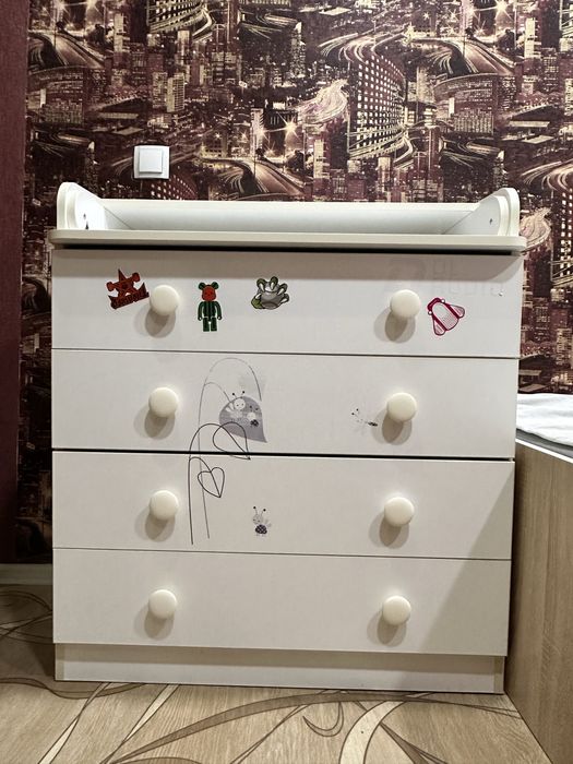 Детский стол для пеленания - комод