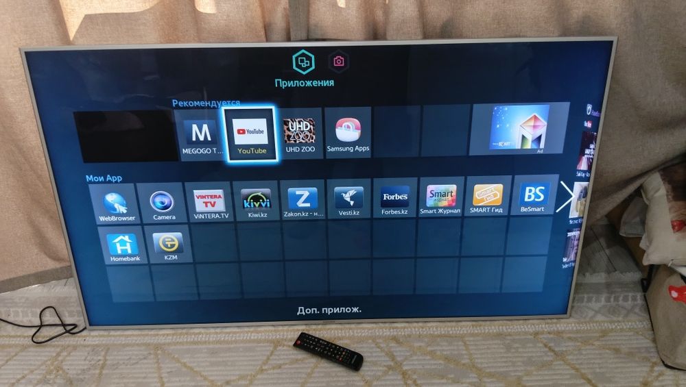 Продам большой телевизоров Samsung smart
