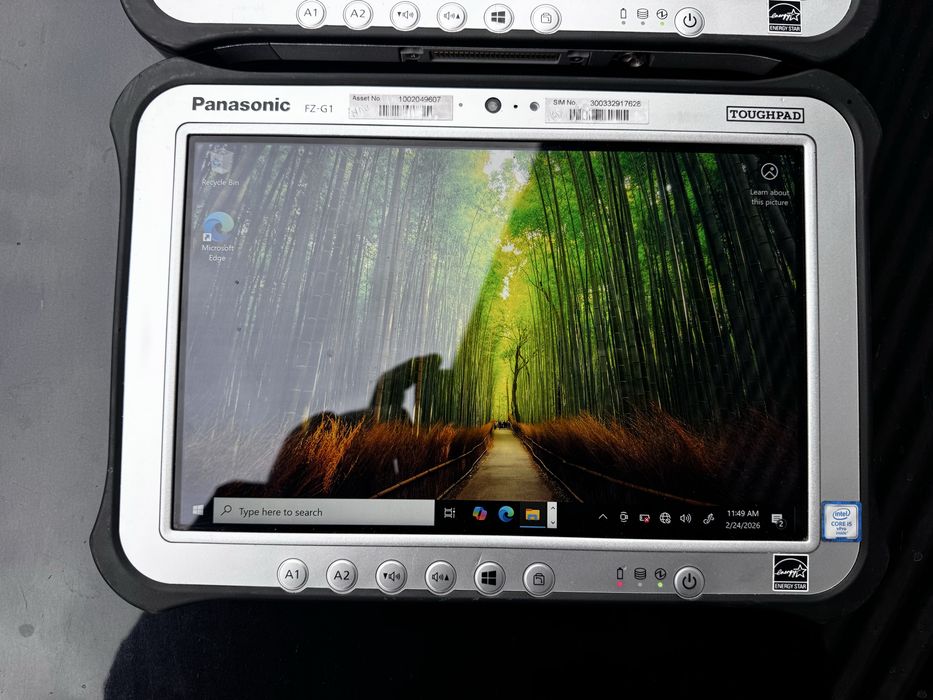 Panasonic FZ-G1 MK5 windows таблет toughbook toughpad VCDS Star диаг