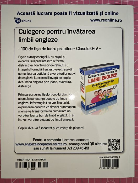 Teste de evaluare la Comunicare în limba română, scris și citit