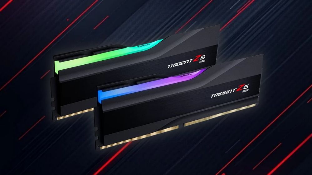 G.Skill Trident Z5 RGB Black 48GB DDR5 (2x24GB) 7200MHz CL36 Intel XMP