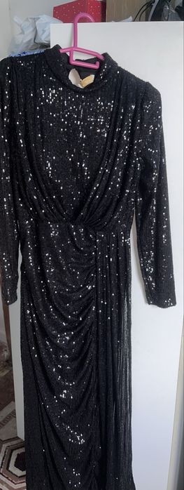 Платье черная вн