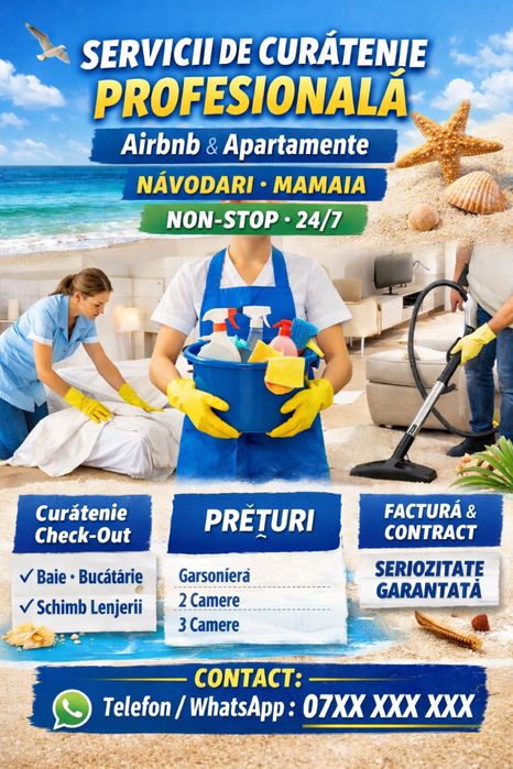 Servicii profesionale de curățenie