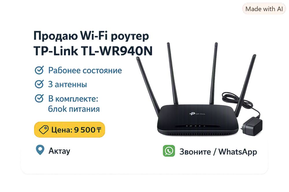 WiFi роутер TP-Link