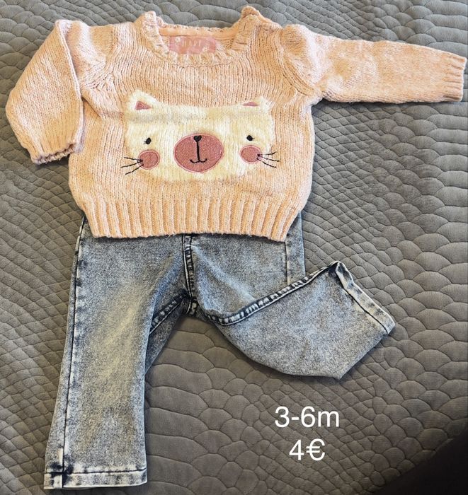 Лотове бебешки дрешки за момиче, английски марки