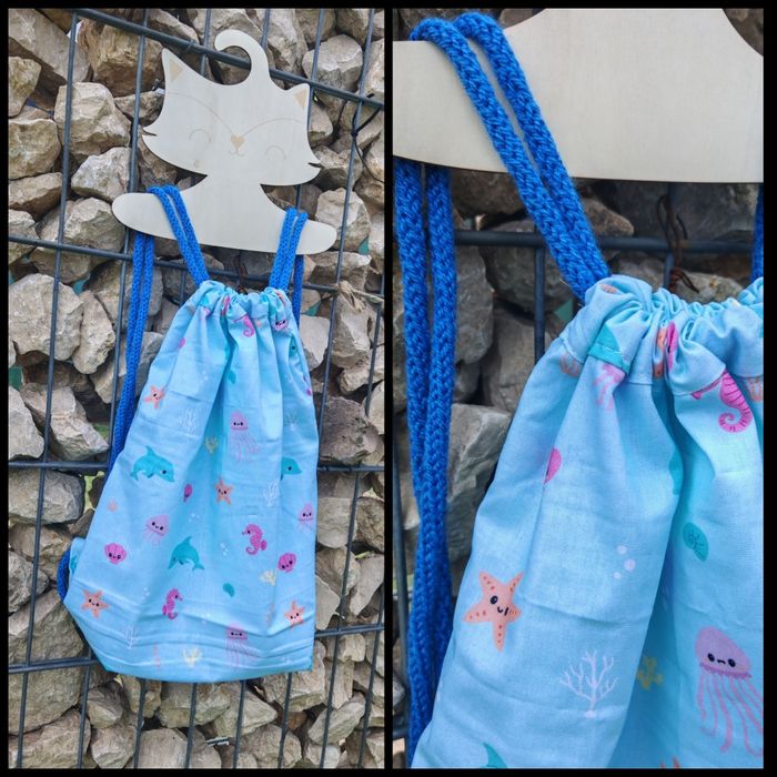 Săculeți grădiniță personalizați cu nume | Handmade
