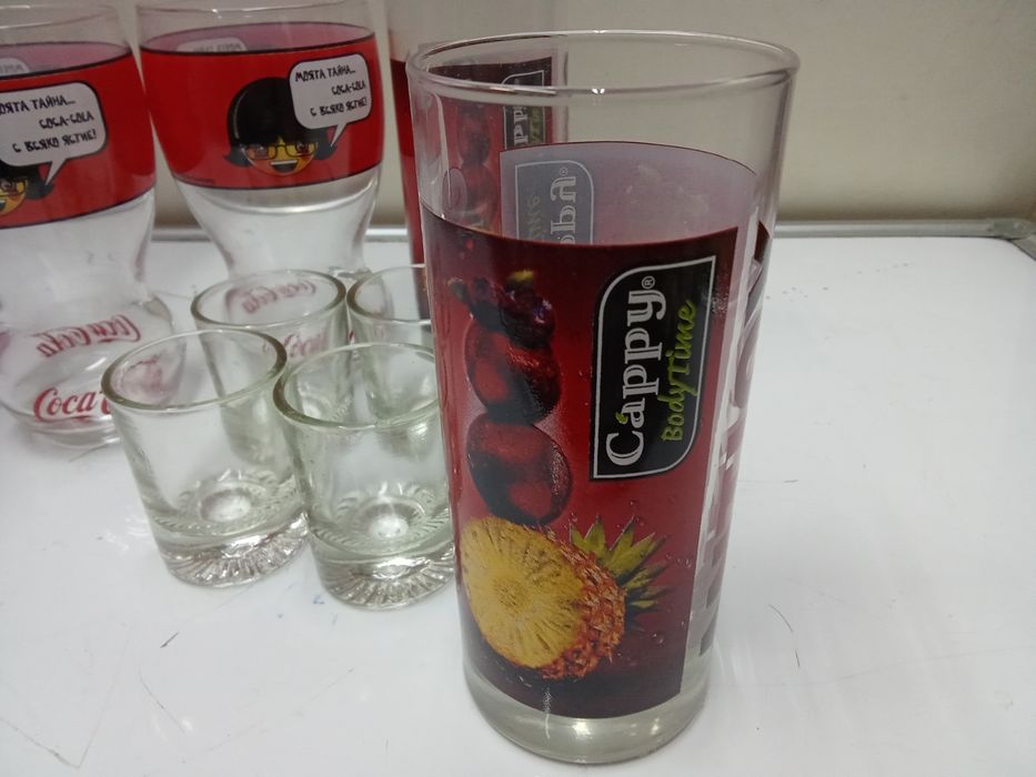 Лот ретро стъклени часи