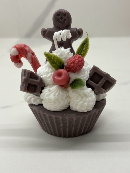 Ароматна свещ,,Коледен кейк’’