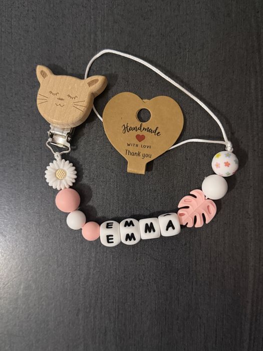 Lantisor pentru suzeta personalizat