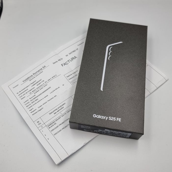 Amanet F28: Samsung Galaxy S25 FE sigilat Garantie