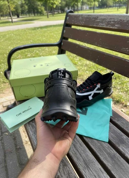 Adidasi OFF White Odsy 1000 Negru - Produs Full Box