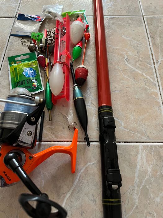 Нова въдица макара и такъми.