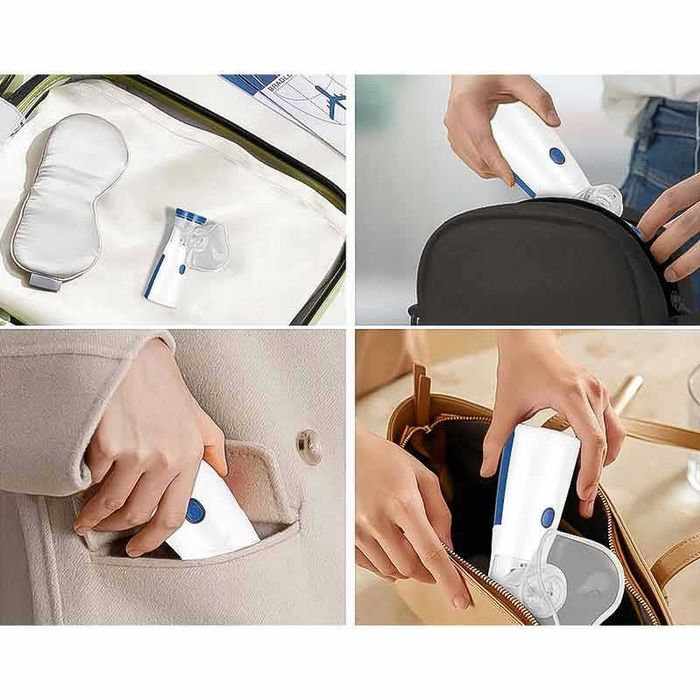 Инхалатор, преносим, пулверизатор за деца и възрастни, с аксесоари